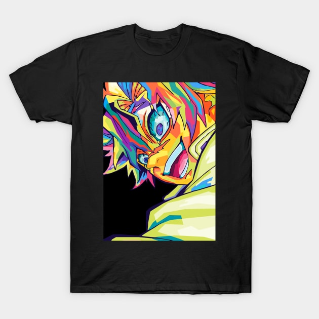 Sanemi Shinazugawa Pop Art T-Shirt by Zet Art